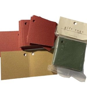 Pier One Imports Red Green Holiday Christmas Gift Tags New